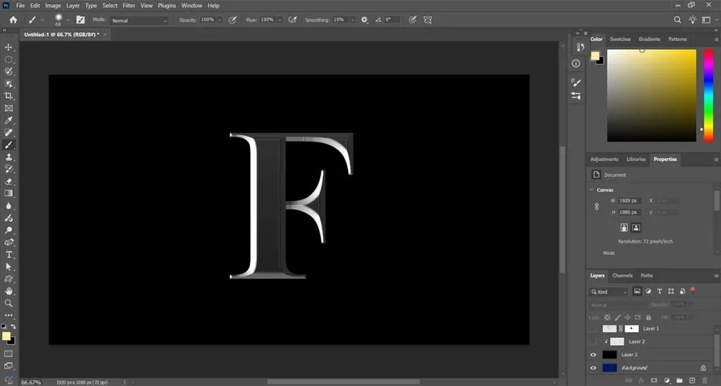 Letters Effects
