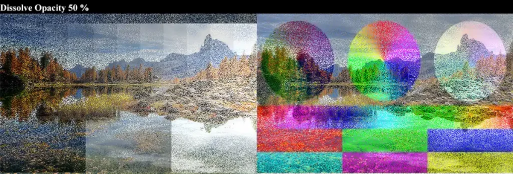 Dissolve Blend Mode