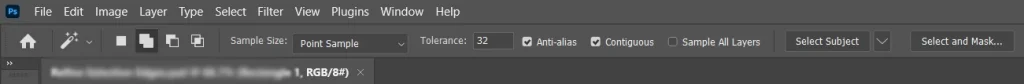 Option Bar