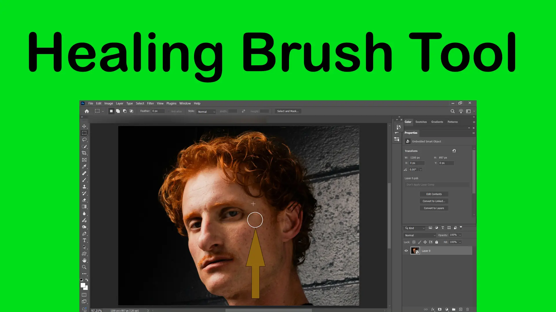 Photoshop Healing Brush Tool
