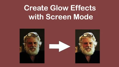 Glow effect with screen mode