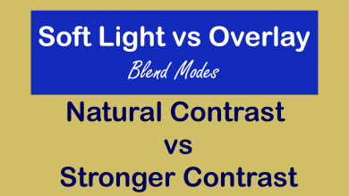 soft light vs overlay